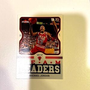 2006-07 Fleer Team Leaders Michael Jordan TL-MJ mint condition